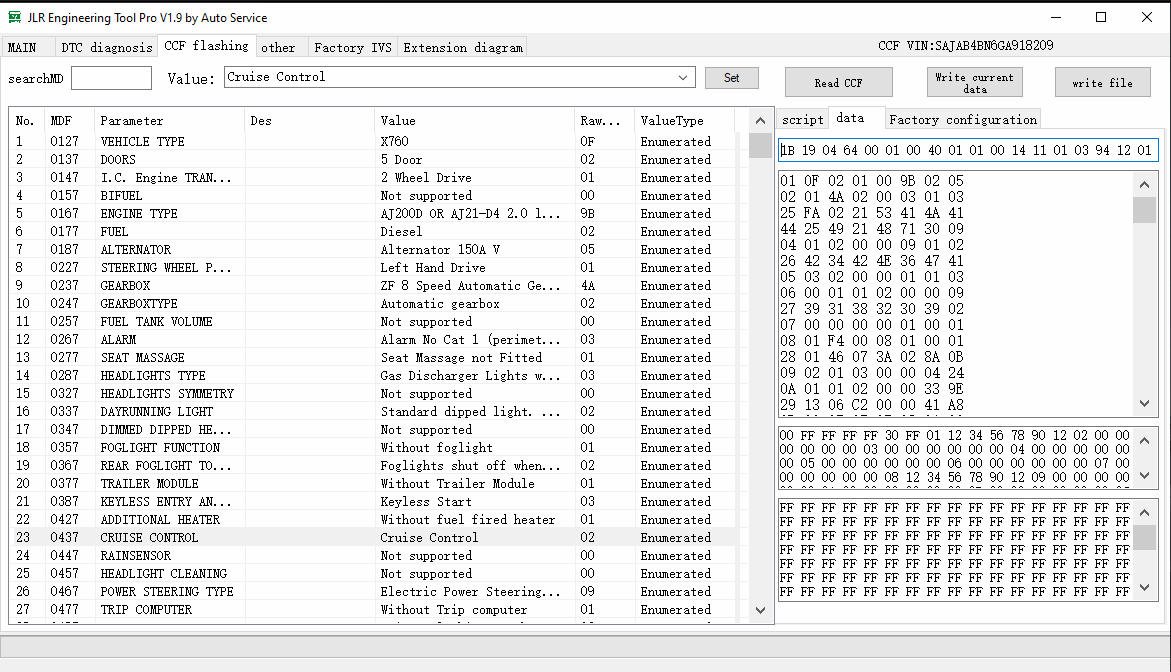 JET-PRO interface screenshot 10
